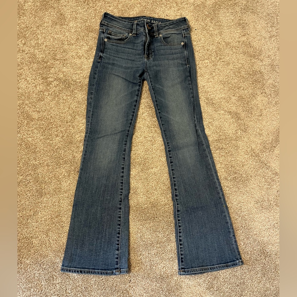 American Eagle Woman’s Kickboot jeans